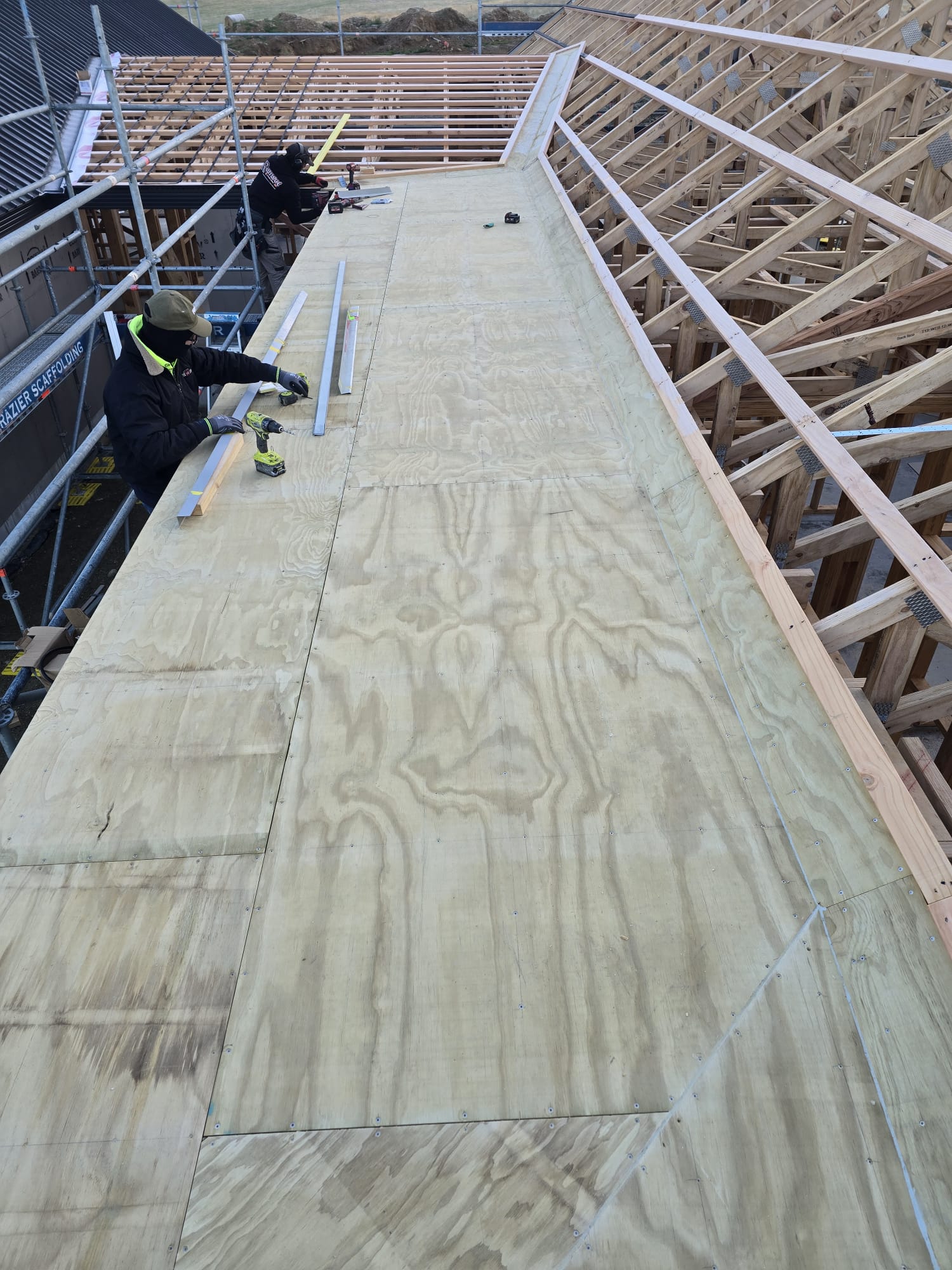 Professional waterproofing work by BlueLine